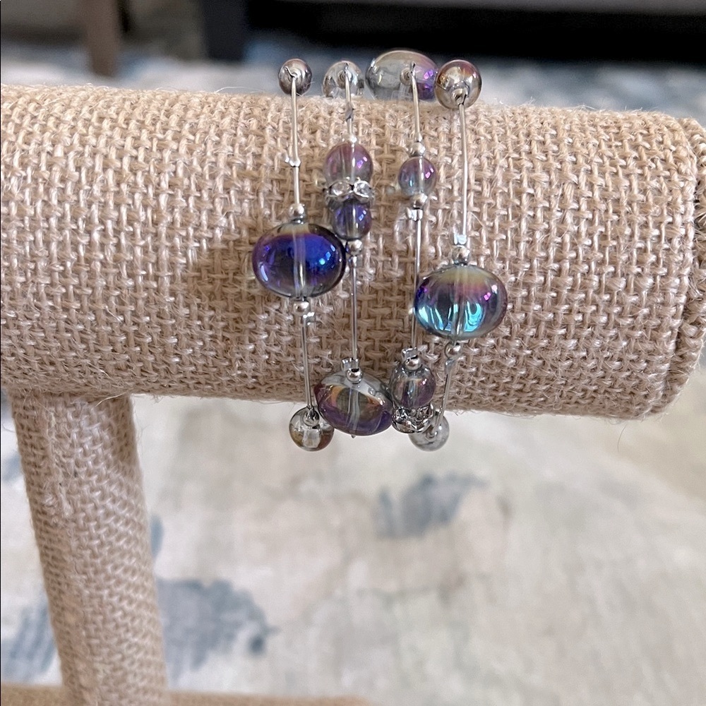 Fashion Jewelry Iridescent Beaded Bracelet
